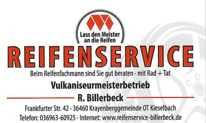 Spende 500 € / Reifenservice Billerbeck